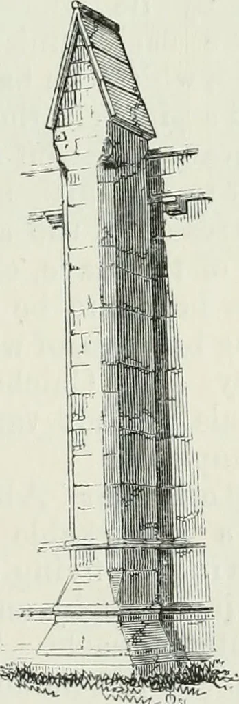 An illustration from An attempt to discriminate the styles of architecture in England, from the conquest to the reformation : with a sketch of the Grecian and Roman orders, 1881, leaf 170