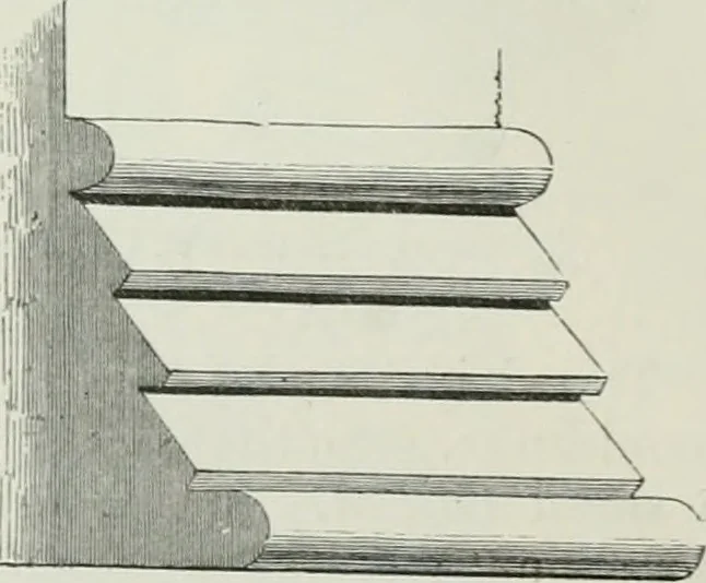 An illustration from An attempt to discriminate the styles of architecture in England, from the conquest to the reformation : with a sketch of the Grecian and Roman orders, 1881, leaf 173