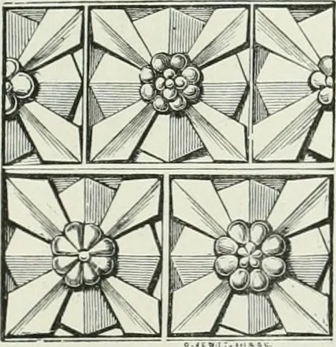 An illustration from An attempt to discriminate the styles of architecture in England, from the conquest to the reformation : with a sketch of the Grecian and Roman orders, 1881, leaf 178