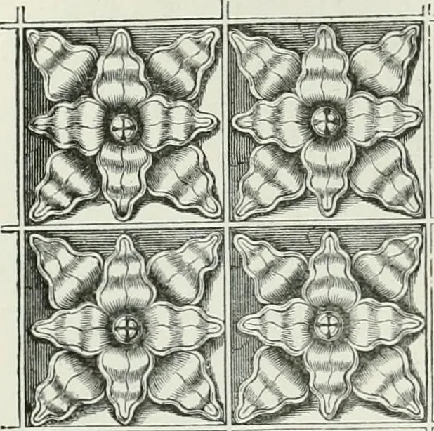 An illustration from An attempt to discriminate the styles of architecture in England, from the conquest to the reformation : with a sketch of the Grecian and Roman orders, 1881, leaf 178