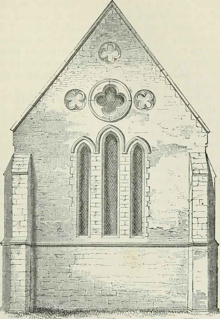An illustration from An attempt to discriminate the styles of architecture in England, from the conquest to the reformation : with a sketch of the Grecian and Roman orders, 1881, leaf 192