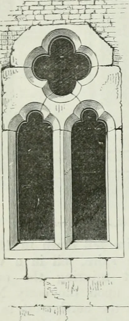 An illustration from An attempt to discriminate the styles of architecture in England, from the conquest to the reformation : with a sketch of the Grecian and Roman orders, 1881, leaf 219
