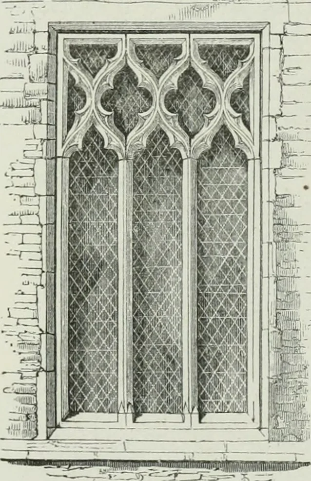 An illustration from An attempt to discriminate the styles of architecture in England, from the conquest to the reformation : with a sketch of the Grecian and Roman orders, 1881, leaf 241