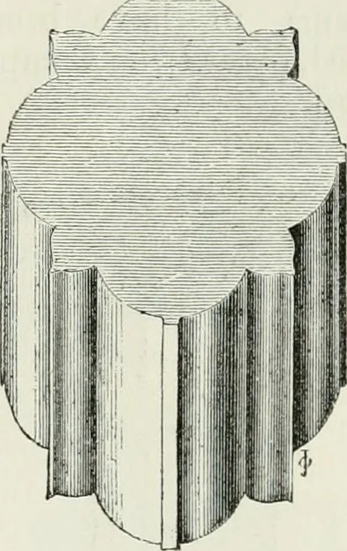 An illustration from An attempt to discriminate the styles of architecture in England, from the conquest to the reformation : with a sketch of the Grecian and Roman orders, 1881, leaf 252