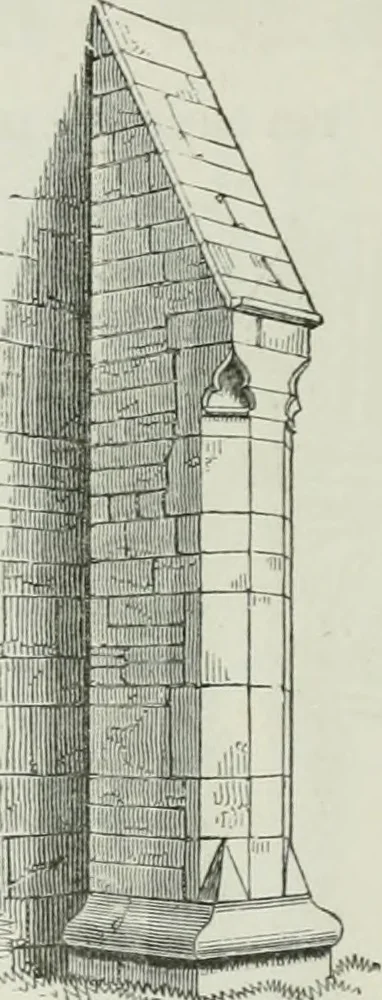 An illustration from An attempt to discriminate the styles of architecture in England, from the conquest to the reformation : with a sketch of the Grecian and Roman orders, 1881, leaf 255