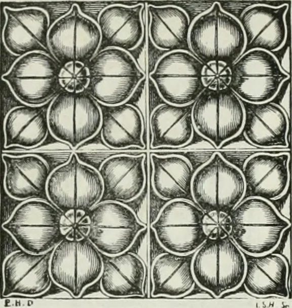 An illustration from An attempt to discriminate the styles of architecture in England, from the conquest to the reformation : with a sketch of the Grecian and Roman orders, 1881, leaf 267