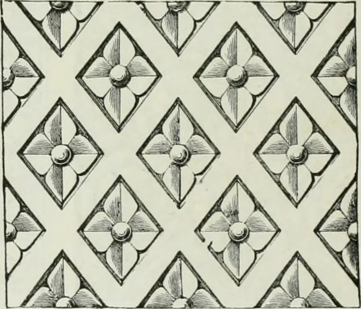 An illustration from An attempt to discriminate the styles of architecture in England, from the conquest to the reformation : with a sketch of the Grecian and Roman orders, 1881, leaf 267