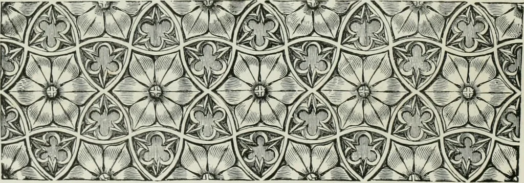 An illustration from An attempt to discriminate the styles of architecture in England, from the conquest to the reformation : with a sketch of the Grecian and Roman orders, 1881, leaf 267
