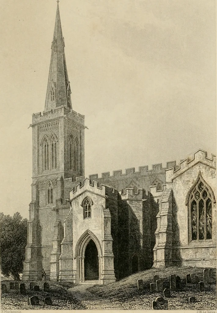 An illustration from An attempt to discriminate the styles of architecture in England, from the conquest to the reformation : with a sketch of the Grecian and Roman orders, 1881, leaf 270