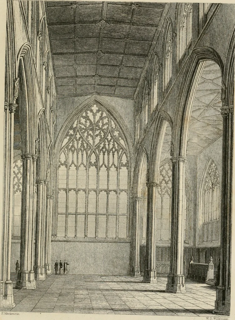 An illustration from An attempt to discriminate the styles of architecture in England, from the conquest to the reformation : with a sketch of the Grecian and Roman orders, 1881, leaf 292