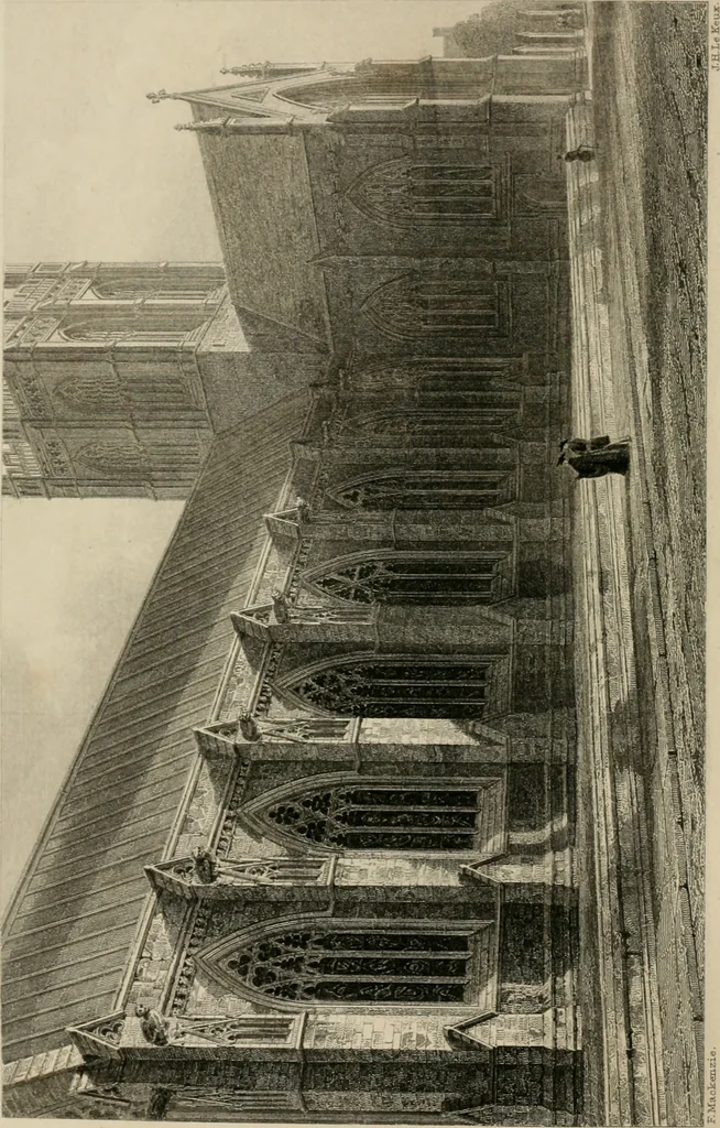 An illustration from An attempt to discriminate the styles of architecture in England, from the conquest to the reformation : with a sketch of the Grecian and Roman orders, 1881, leaf 301