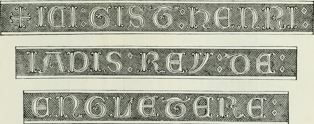 An illustration from An attempt to discriminate the styles of architecture in England, from the conquest to the reformation : with a sketch of the Grecian and Roman orders, 1881, leaf 302