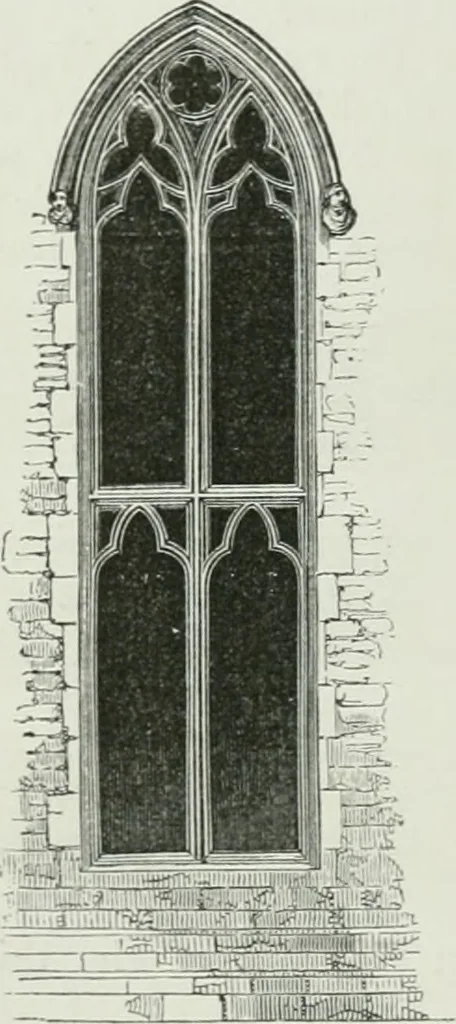 An illustration from An attempt to discriminate the styles of architecture in England, from the conquest to the reformation : with a sketch of the Grecian and Roman orders, 1881, leaf 303