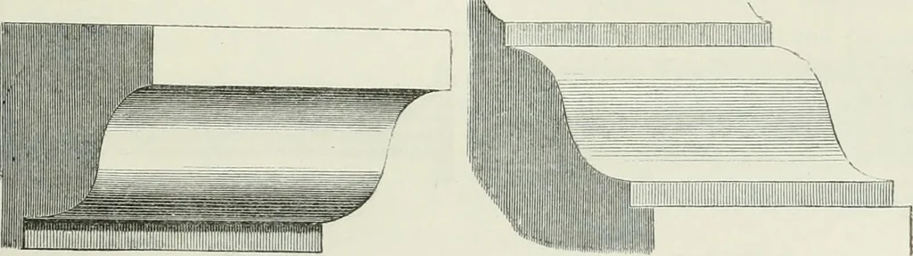 An illustration from An attempt to discriminate the styles of architecture in England, from the conquest to the reformation : with a sketch of the Grecian and Roman orders, 1881, leaf 32
