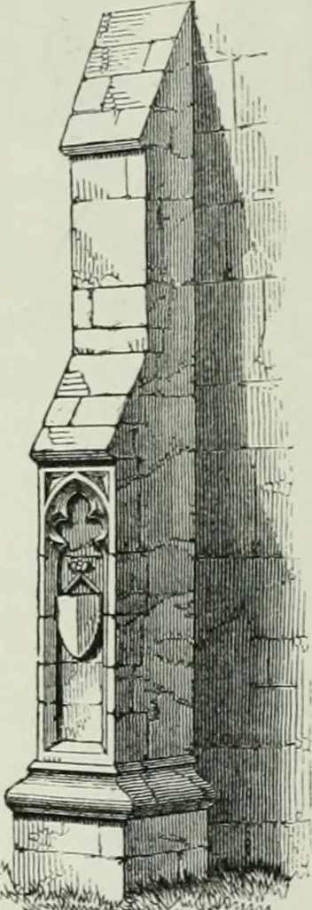 An illustration from An attempt to discriminate the styles of architecture in England, from the conquest to the reformation : with a sketch of the Grecian and Roman orders, 1881, leaf 337