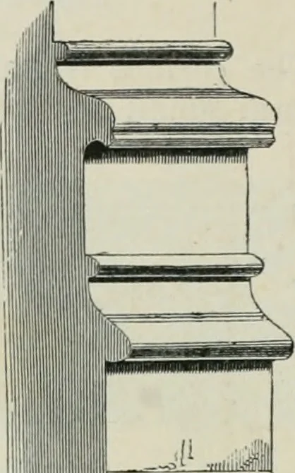 An illustration from An attempt to discriminate the styles of architecture in England, from the conquest to the reformation : with a sketch of the Grecian and Roman orders, 1881, leaf 341