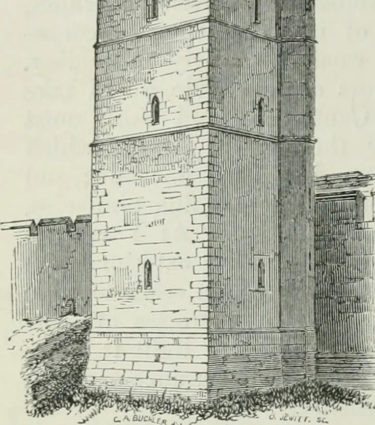 An illustration from An attempt to discriminate the styles of architecture in England, from the conquest to the reformation : with a sketch of the Grecian and Roman orders, 1881, leaf 353