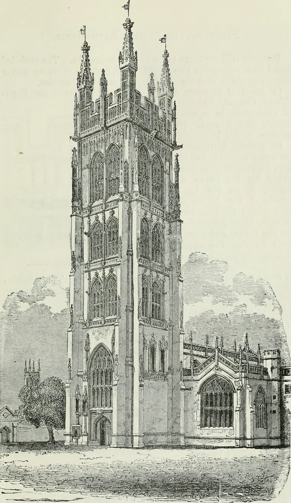 An illustration from An attempt to discriminate the styles of architecture in England, from the conquest to the reformation : with a sketch of the Grecian and Roman orders, 1881, leaf 354
