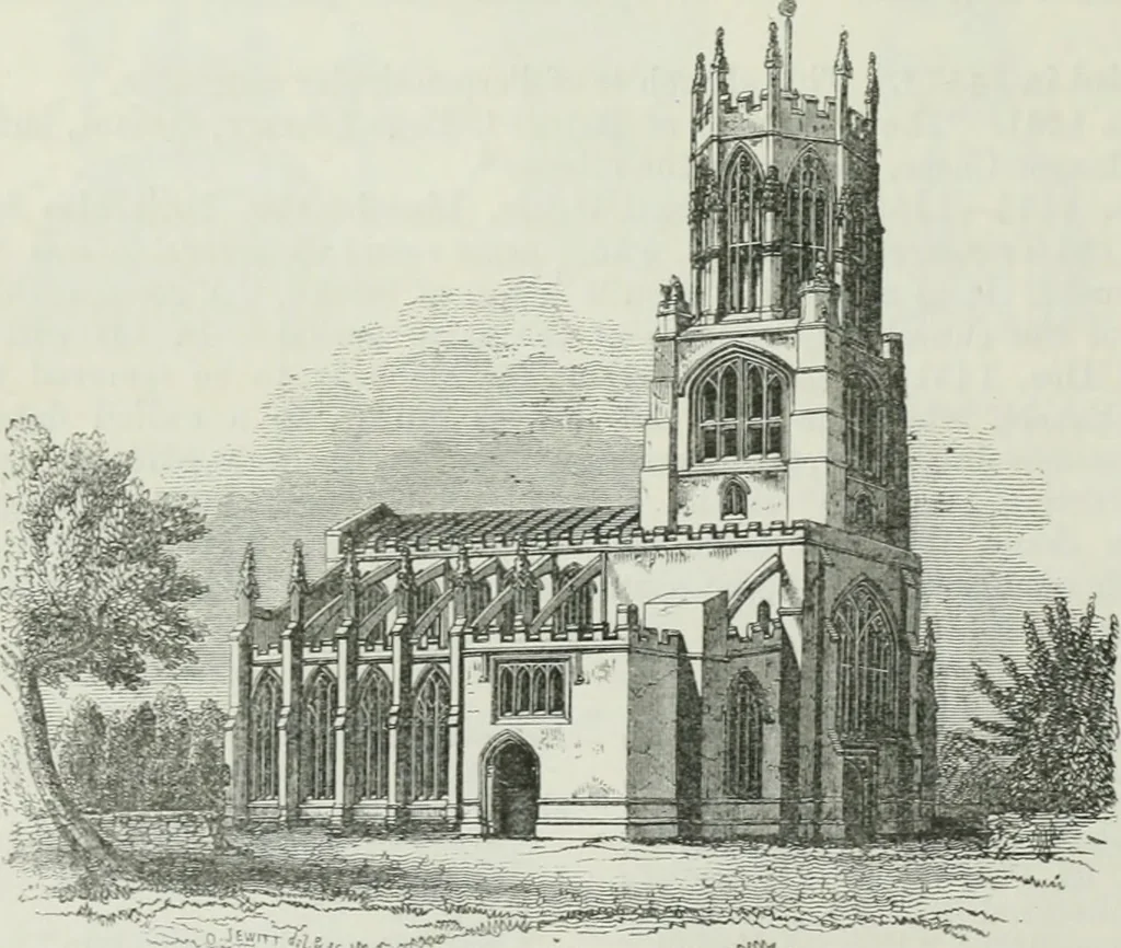 An illustration from An attempt to discriminate the styles of architecture in England, from the conquest to the reformation : with a sketch of the Grecian and Roman orders, 1881, leaf 389