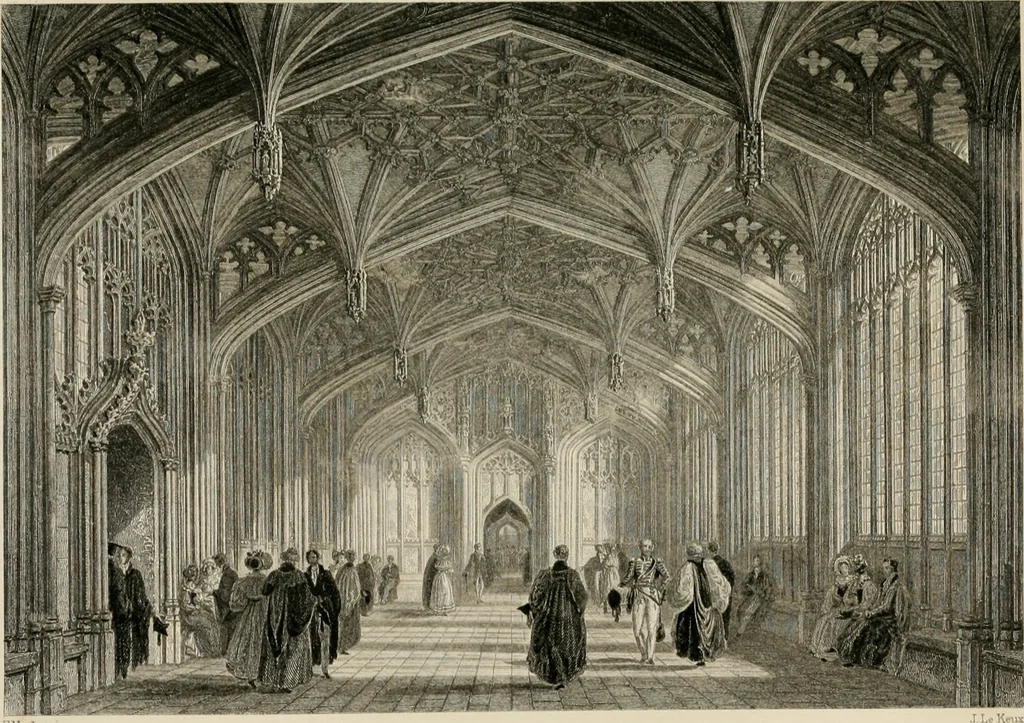An illustration from An attempt to discriminate the styles of architecture in England, from the conquest to the reformation : with a sketch of the Grecian and Roman orders, 1881, leaf 394