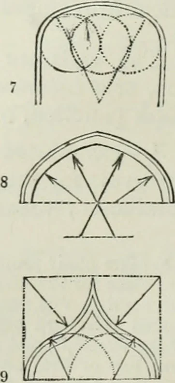 An illustration from An attempt to discriminate the styles of architecture in England, from the conquest to the reformation : with a sketch of the Grecian and Roman orders, 1881, leaf 63