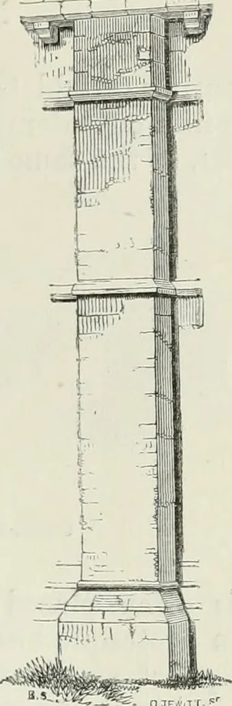 An illustration from An attempt to discriminate the styles of architecture in England, from the conquest to the reformation : with a sketch of the Grecian and Roman orders, 1881, leaf 80