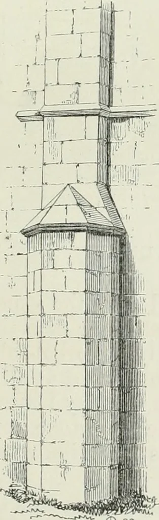 An illustration from An attempt to discriminate the styles of architecture in England, from the conquest to the reformation : with a sketch of the Grecian and Roman orders, 1881, leaf 80