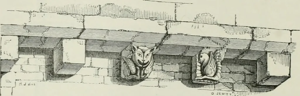 An illustration from An attempt to discriminate the styles of architecture in England, from the conquest to the reformation : with a sketch of the Grecian and Roman orders, 1881, leaf 81