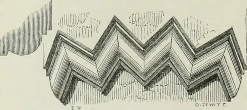 An illustration from An attempt to discriminate the styles of architecture in England, from the conquest to the reformation : with a sketch of the Grecian and Roman orders, 1881, leaf 83