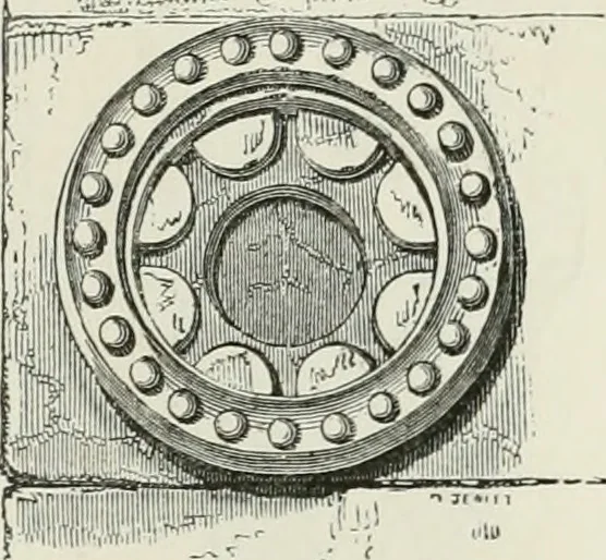 An illustration from An attempt to discriminate the styles of architecture in England, from the conquest to the reformation : with a sketch of the Grecian and Roman orders, 1881, leaf 86