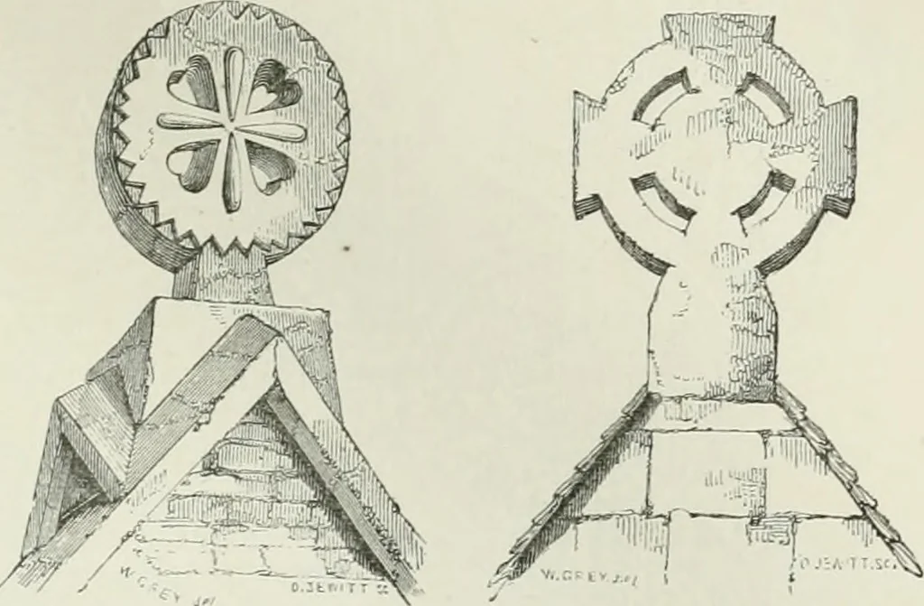 An illustration from An attempt to discriminate the styles of architecture in England, from the conquest to the reformation : with a sketch of the Grecian and Roman orders, 1881, leaf 88
