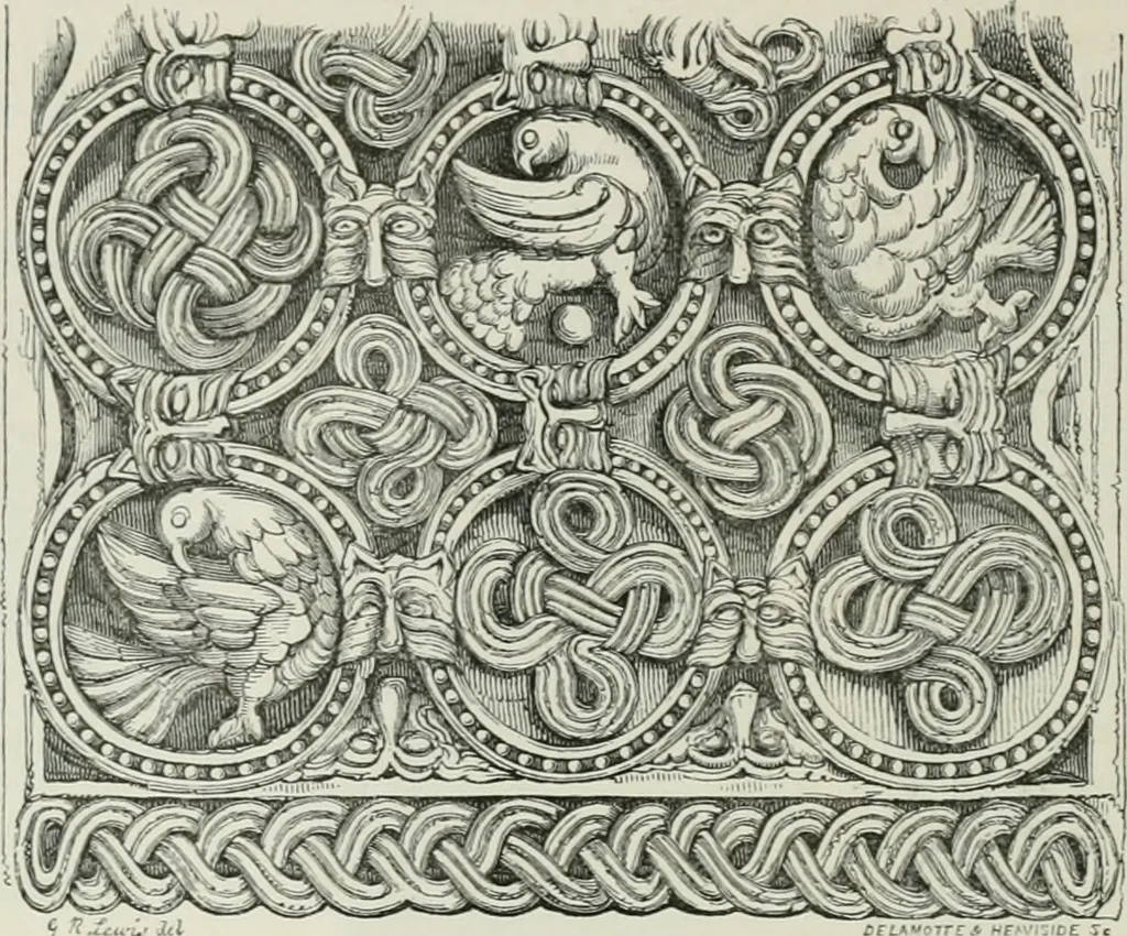 An illustration from An attempt to discriminate the styles of architecture in England, from the conquest to the reformation : with a sketch of the Grecian and Roman orders, 1881, leaf 89