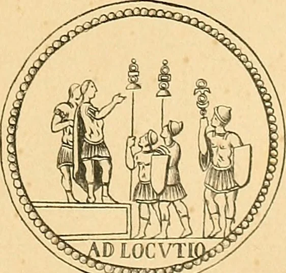An illustration from Atti della Accademia di scienze, lettere e arti di Palermo., 1845, leaf 100