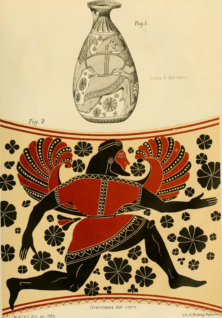 An illustration from Atti della Accademia di scienze, lettere e arti di Palermo., 1845, leaf 256