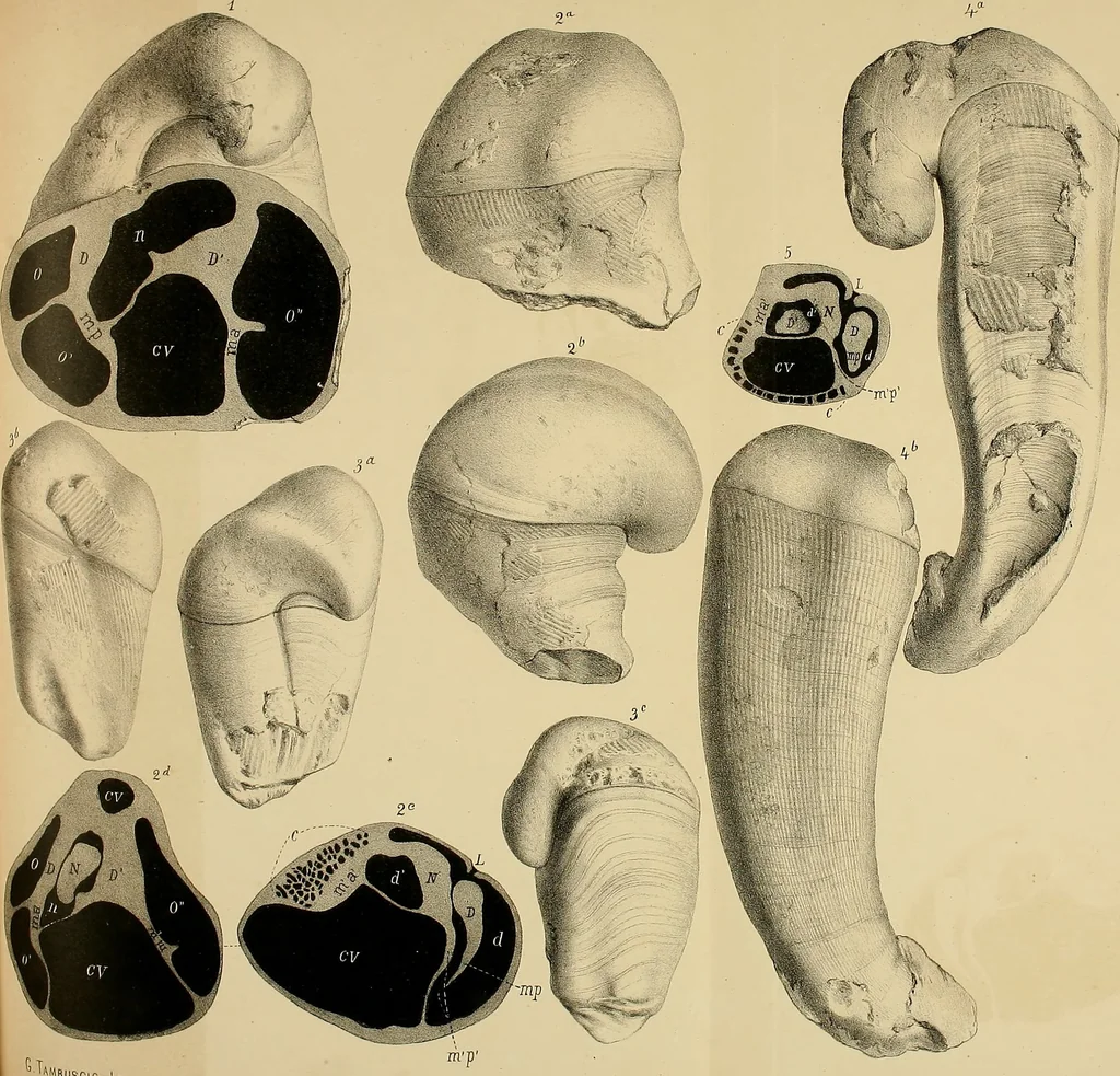 An illustration from Atti della Accademia di scienze, lettere e arti di Palermo., 1845, leaf 136