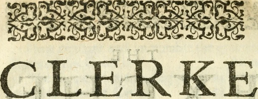 An illustration from The attourneys academy; or, The manner and forme of proceeding practically, vpon any suite, plaint, or action whatsoeuer, in any court of record whatsoeuer, within this kingdome, especially in the great covrts at Westminster, to whose motion all other courts of law or equitie; as well those of the two prouinciall counsailes, those of Guild-Hall, London; as those of like cities and townes corporate. And all other of record are diurnally moued. With the moderne and most usuall fees of the officers and ministers of such courts .., 1623, leaf 305