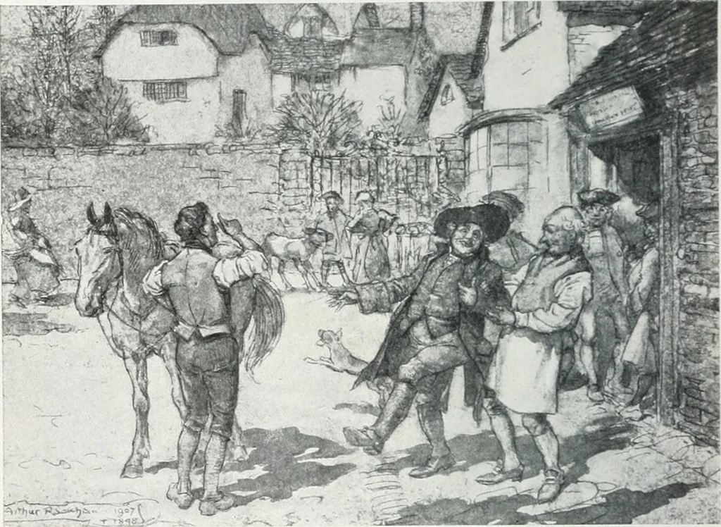 An illustration from Attraverso gli albi e le cartelle : sensazioni d'arte, 1904, leaf 101