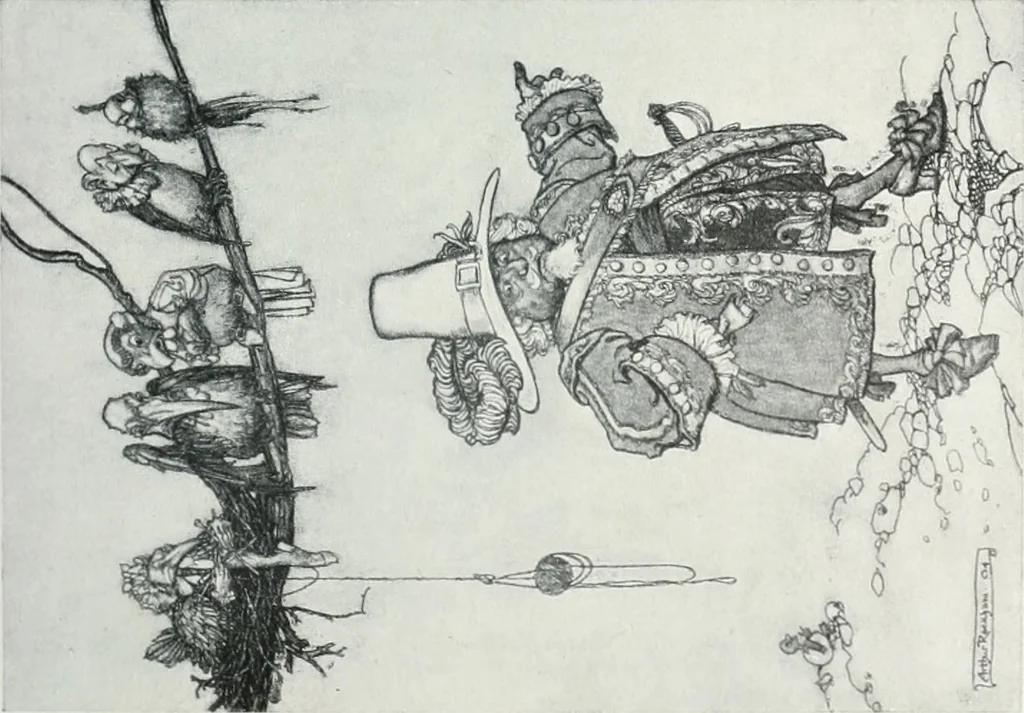 An illustration from Attraverso gli albi e le cartelle : sensazioni d'arte, 1904, leaf 110