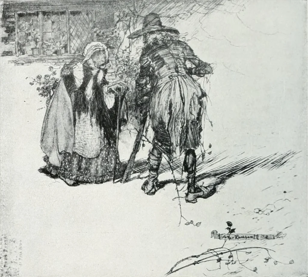 An illustration from Attraverso gli albi e le cartelle : sensazioni d'arte, 1904, leaf 113
