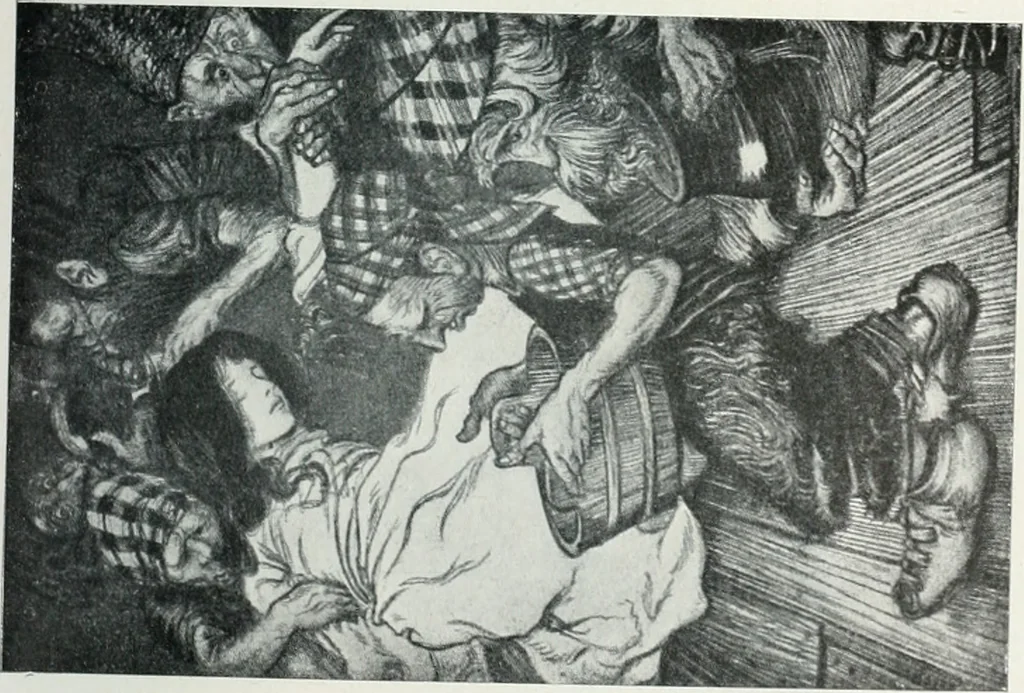 An illustration from Attraverso gli albi e le cartelle : sensazioni d'arte, 1904, leaf 120