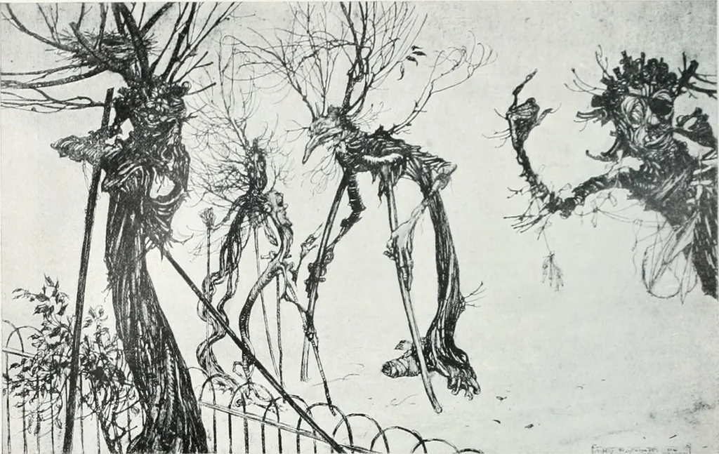 An illustration from Attraverso gli albi e le cartelle : sensazioni d'arte, 1904, leaf 123
