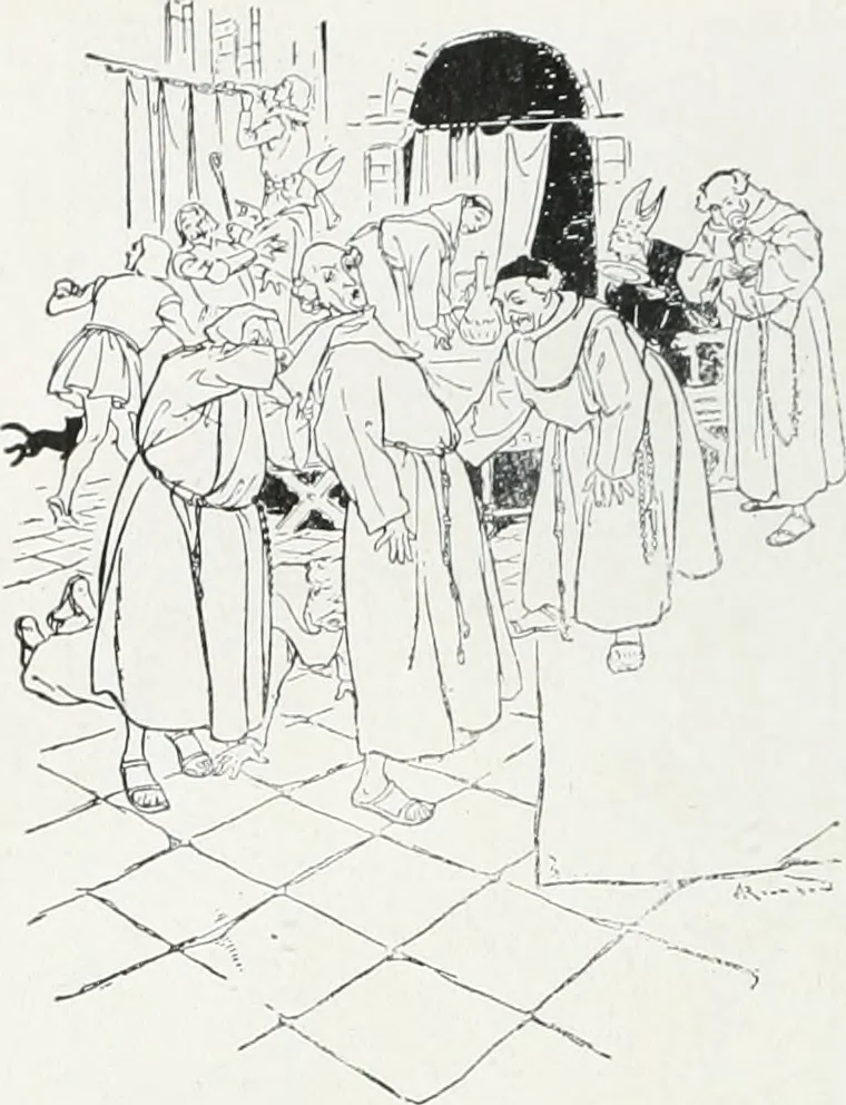 An illustration from Attraverso gli albi e le cartelle : sensazioni d'arte, 1904, leaf 125
