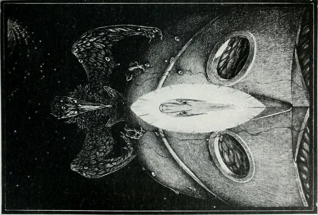 An illustration from Attraverso gli albi e le cartelle : sensazioni d'arte, 1904, leaf 150