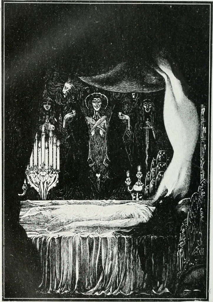 An illustration from Attraverso gli albi e le cartelle : sensazioni d'arte, 1904, leaf 151
