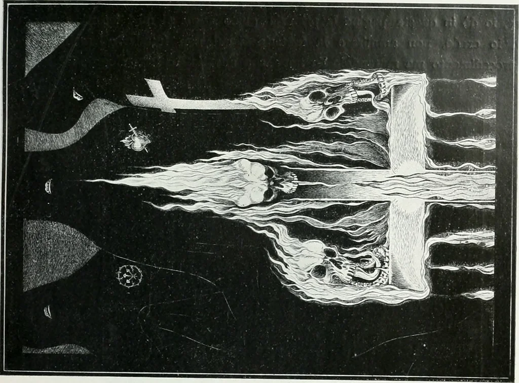 An illustration from Attraverso gli albi e le cartelle : sensazioni d'arte, 1904, leaf 152