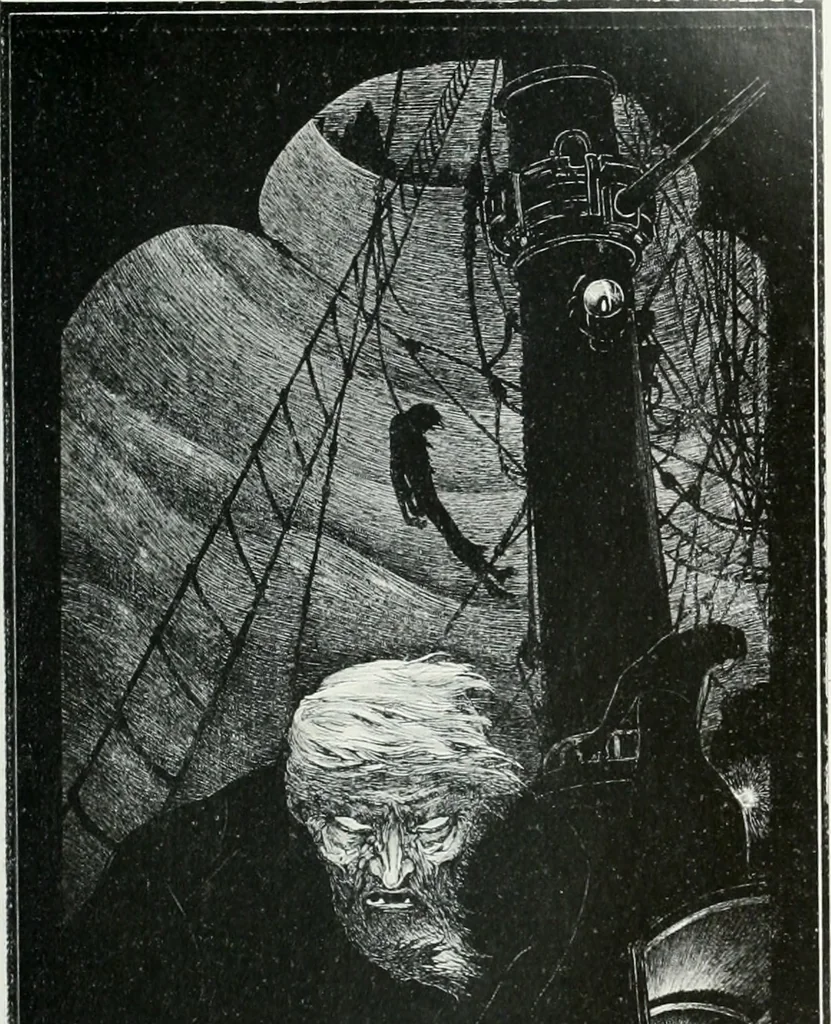 An illustration from Attraverso gli albi e le cartelle : sensazioni d'arte, 1904, leaf 158