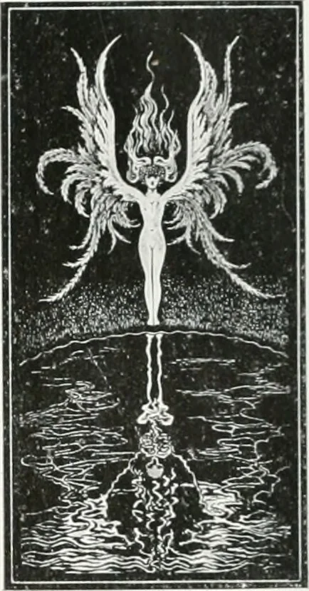 An illustration from Attraverso gli albi e le cartelle : sensazioni d'arte, 1904, leaf 165