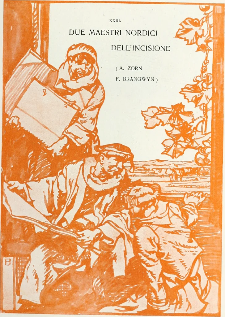 An illustration from Attraverso gli albi e le cartelle : sensazioni d'arte, 1904, leaf 166