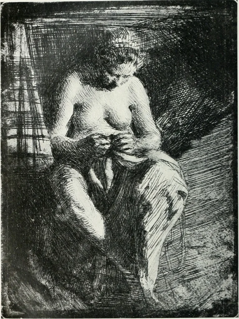 An illustration from Attraverso gli albi e le cartelle : sensazioni d'arte, 1904, leaf 173