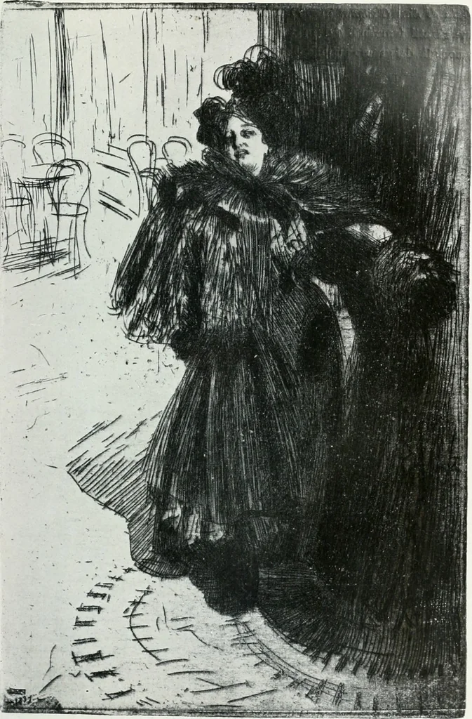 An illustration from Attraverso gli albi e le cartelle : sensazioni d'arte, 1904, leaf 180